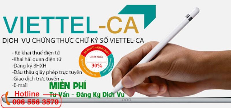 Chữ ký số VIETTEL cho Doanh nghiệp, công ty tại Hưng Yên